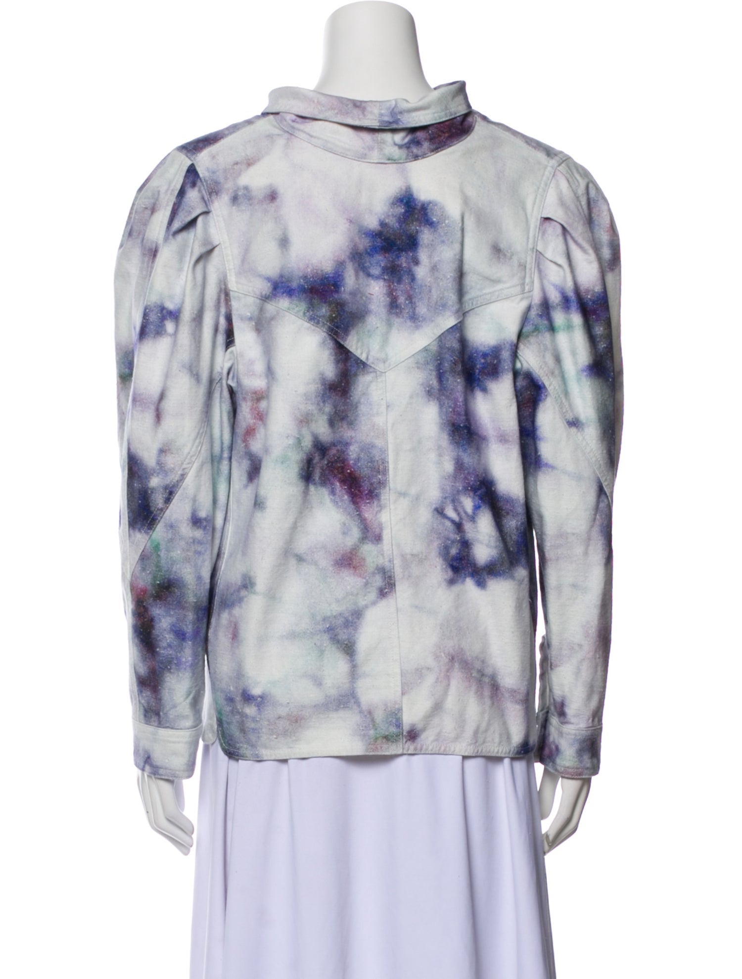 Isabel Marant Tie-Dye Print Jacket
