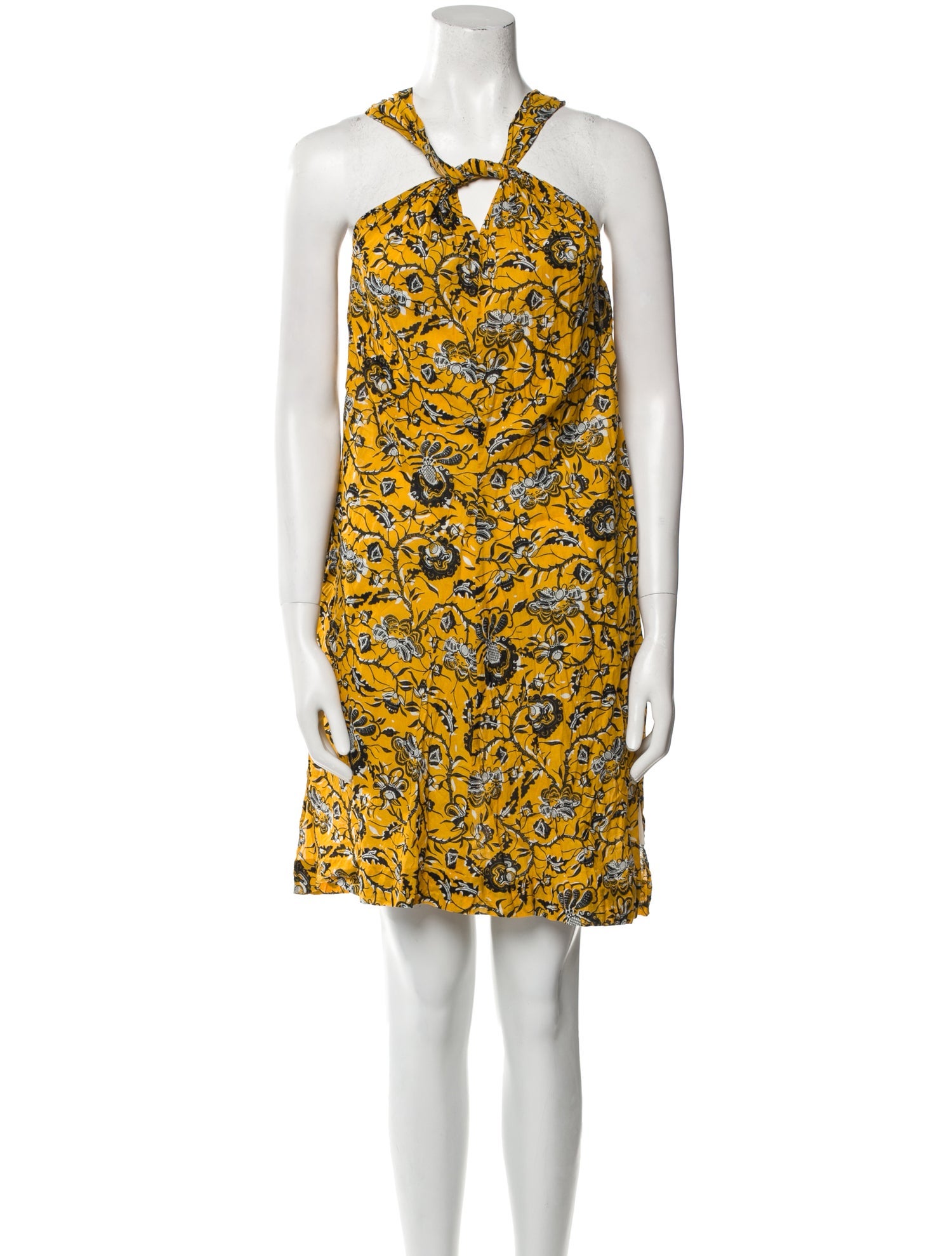 Isabel Marant Printed Knee-Length Dress