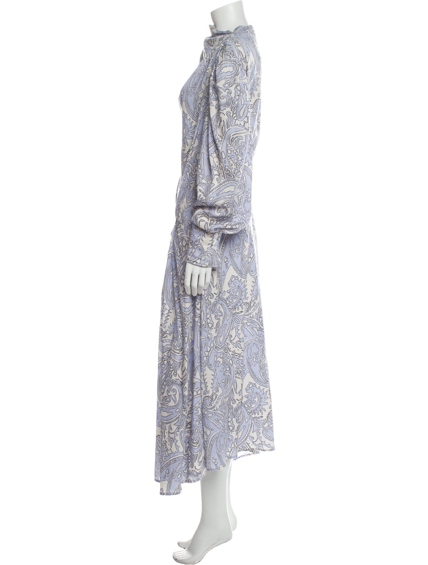 Isabel Marant Paisley Print Long Dress