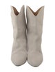 Isabel Marant Suede Western Boots