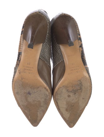 Isabel Marant Leather Animal Print Boots