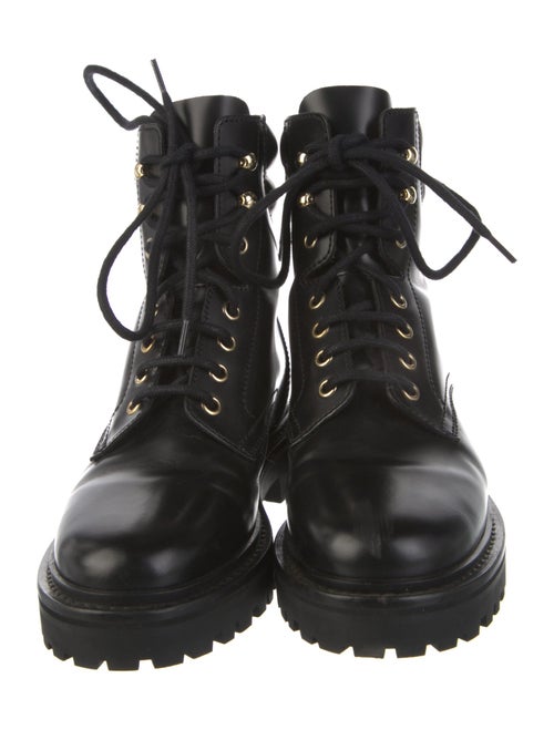 Isabel Marant Leather Combat Boots