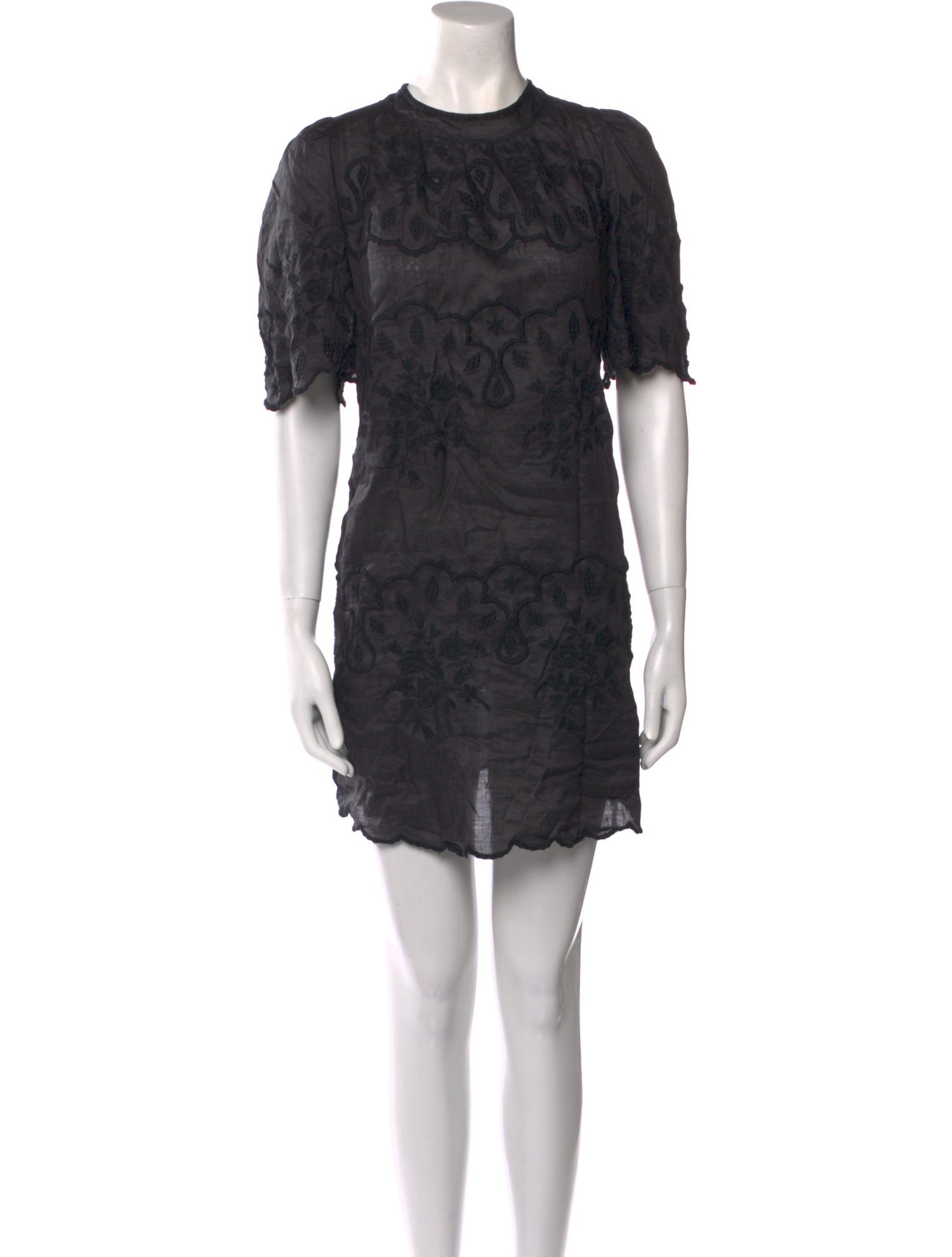 Isabel Marant Lace Pattern Mini Dress