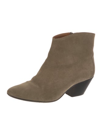 Isabel Marant Suede Western Boots