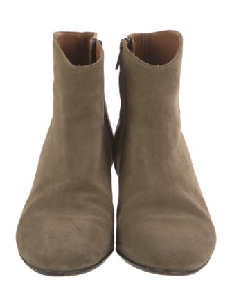 Isabel Marant Suede Western Boots