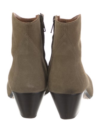 Isabel Marant Suede Western Boots