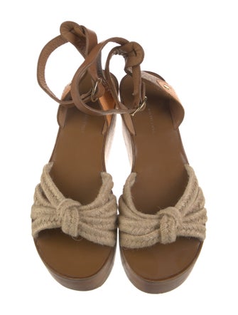 Isabel Marant Leather Espadrilles