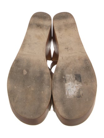 Isabel Marant Leather Espadrilles