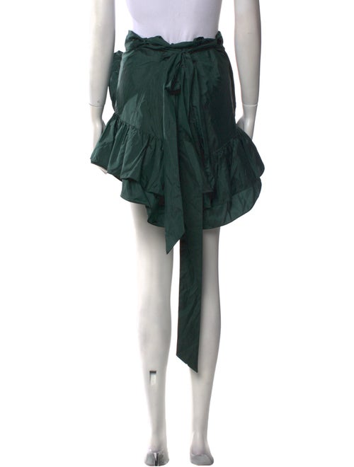 Isabel Marant Pleated Accents Knee-Length Skirt