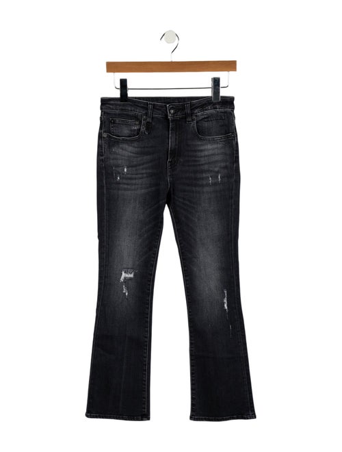 Isabel Marant High-Rise Straight Leg Jeans