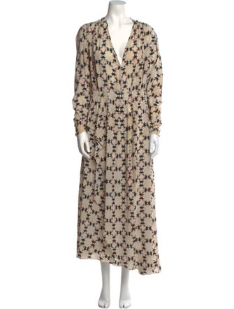 Isabel Marant Silk Long Dress