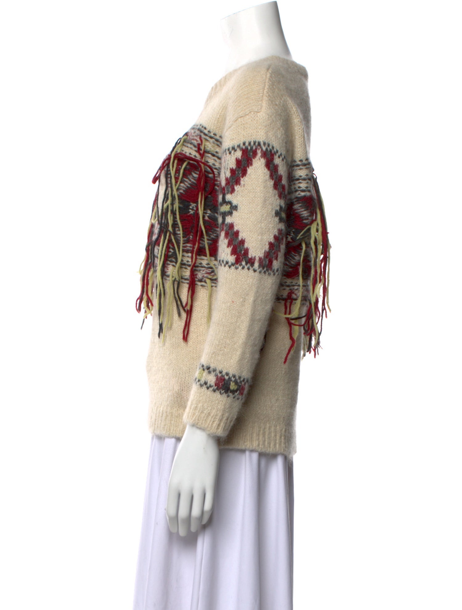 Isabel Marant Alpaca Printed Sweater