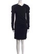 Isabel Marant Cowl Neck Knee-Length Dress