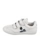 Isabel Marant Leather Graphic Print Sneakers