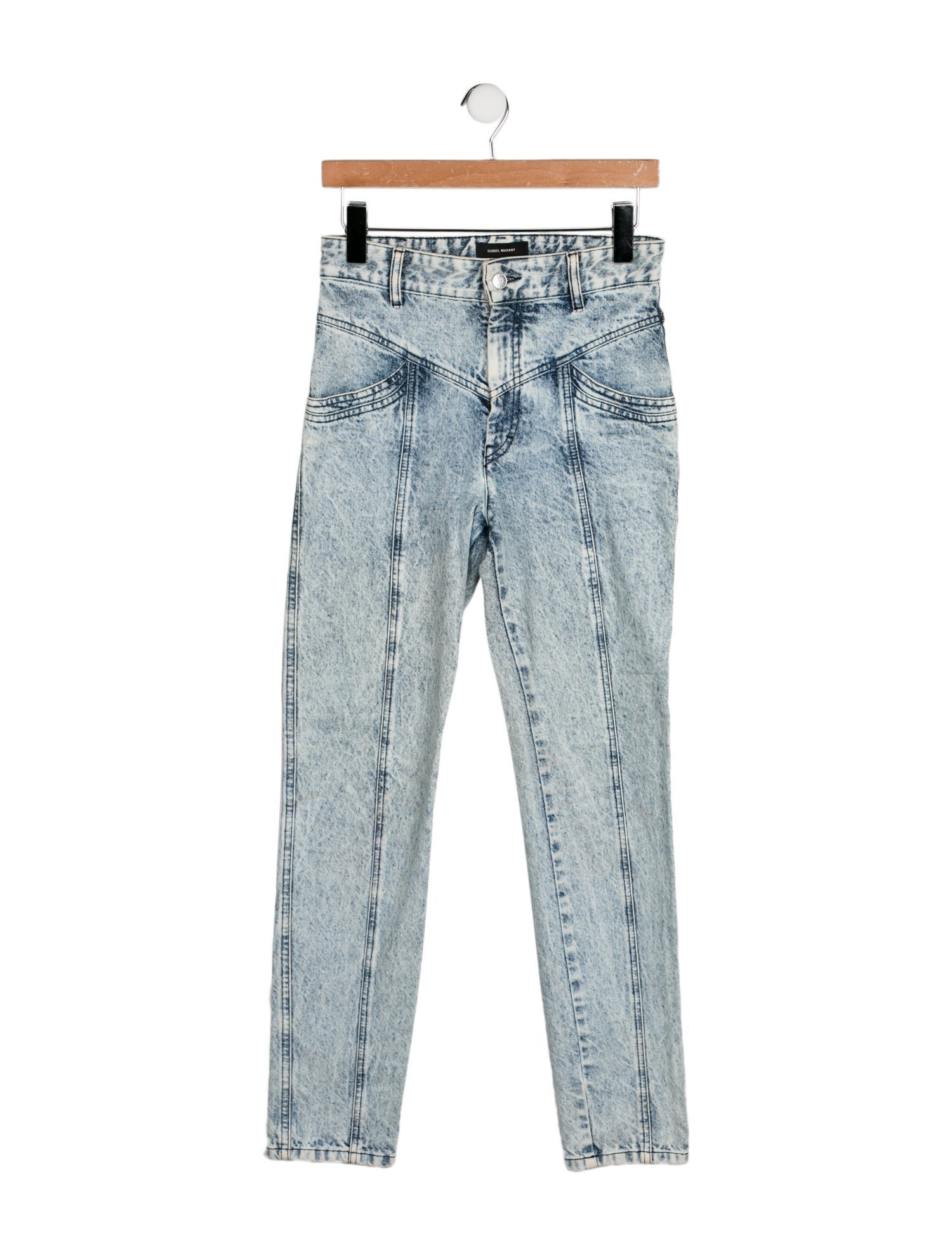 Isabel Marant High-Rise Skinny Leg Jeans