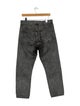 Isabel Marant High-Rise Straight Leg Jeans