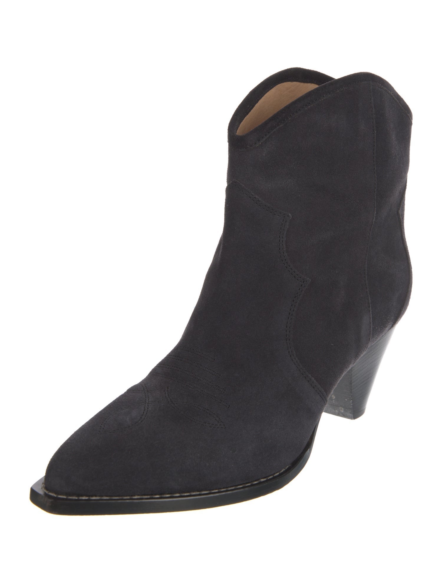 Isabel Marant Suede Western Boots