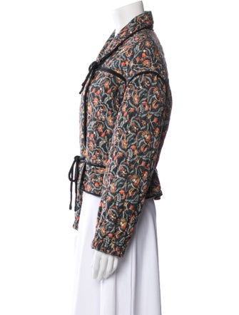 Isabel Marant Floral Print Evening Jacket