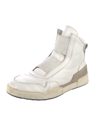 Isabel Marant Leather Wedge Sneakers