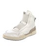 Isabel Marant Leather Wedge Sneakers
