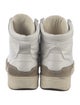 Isabel Marant Leather Wedge Sneakers