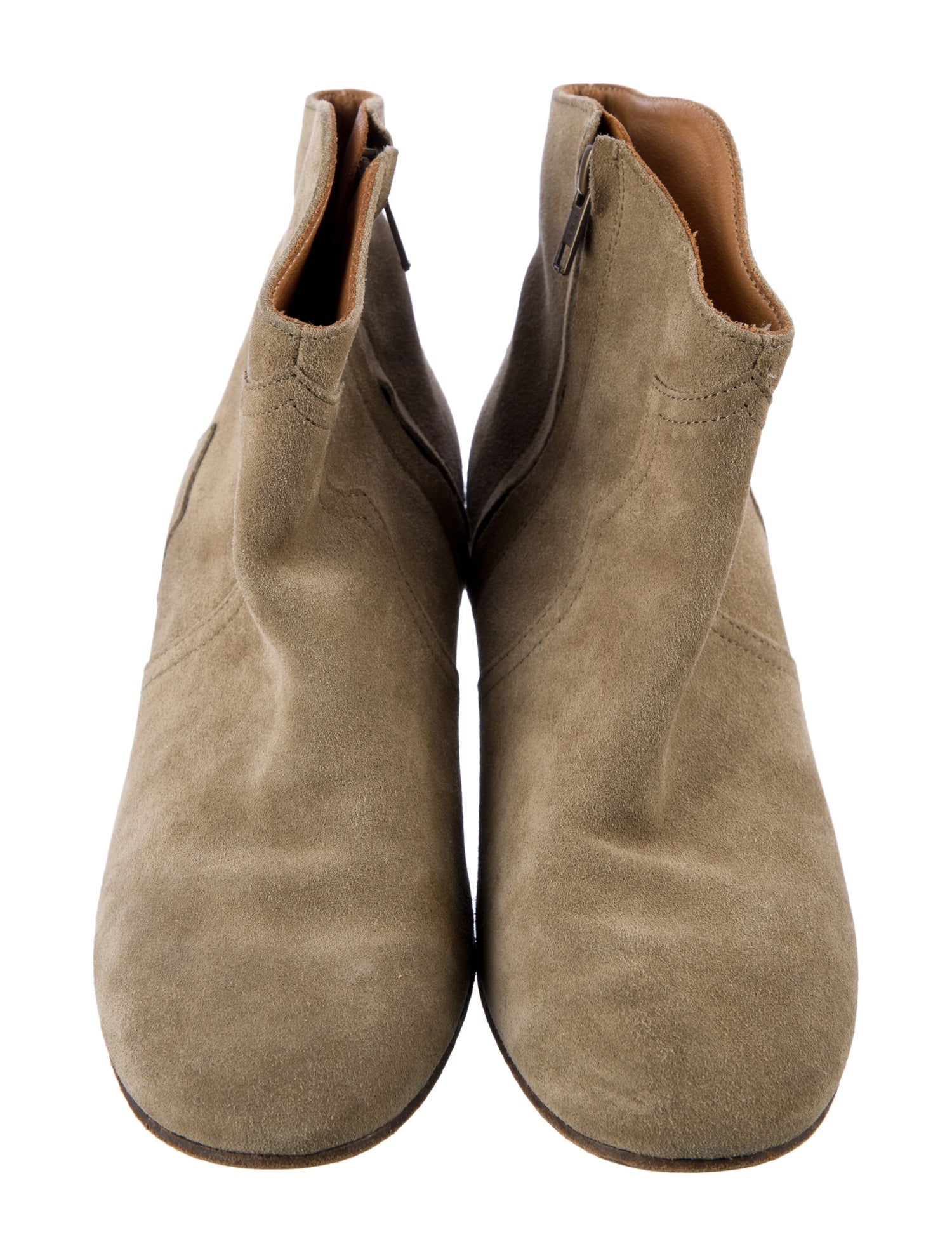 Isabel Marant Suede Western Boots