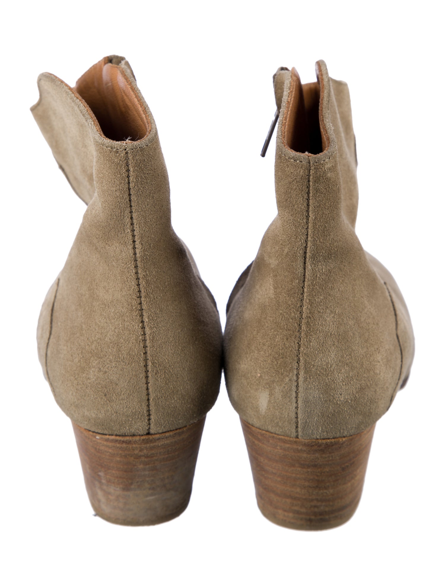 Isabel Marant Suede Western Boots