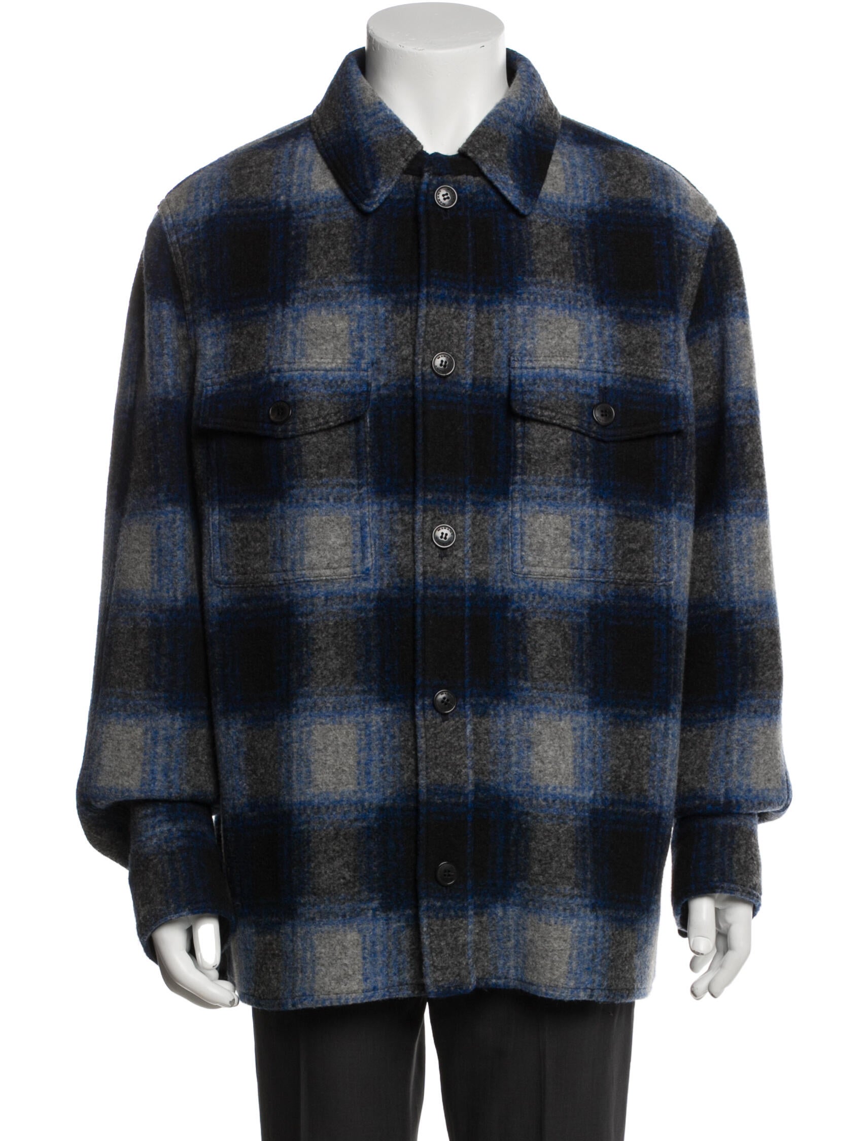 Isabel Marant Plaid Print Trucker Jacket w/ Tags