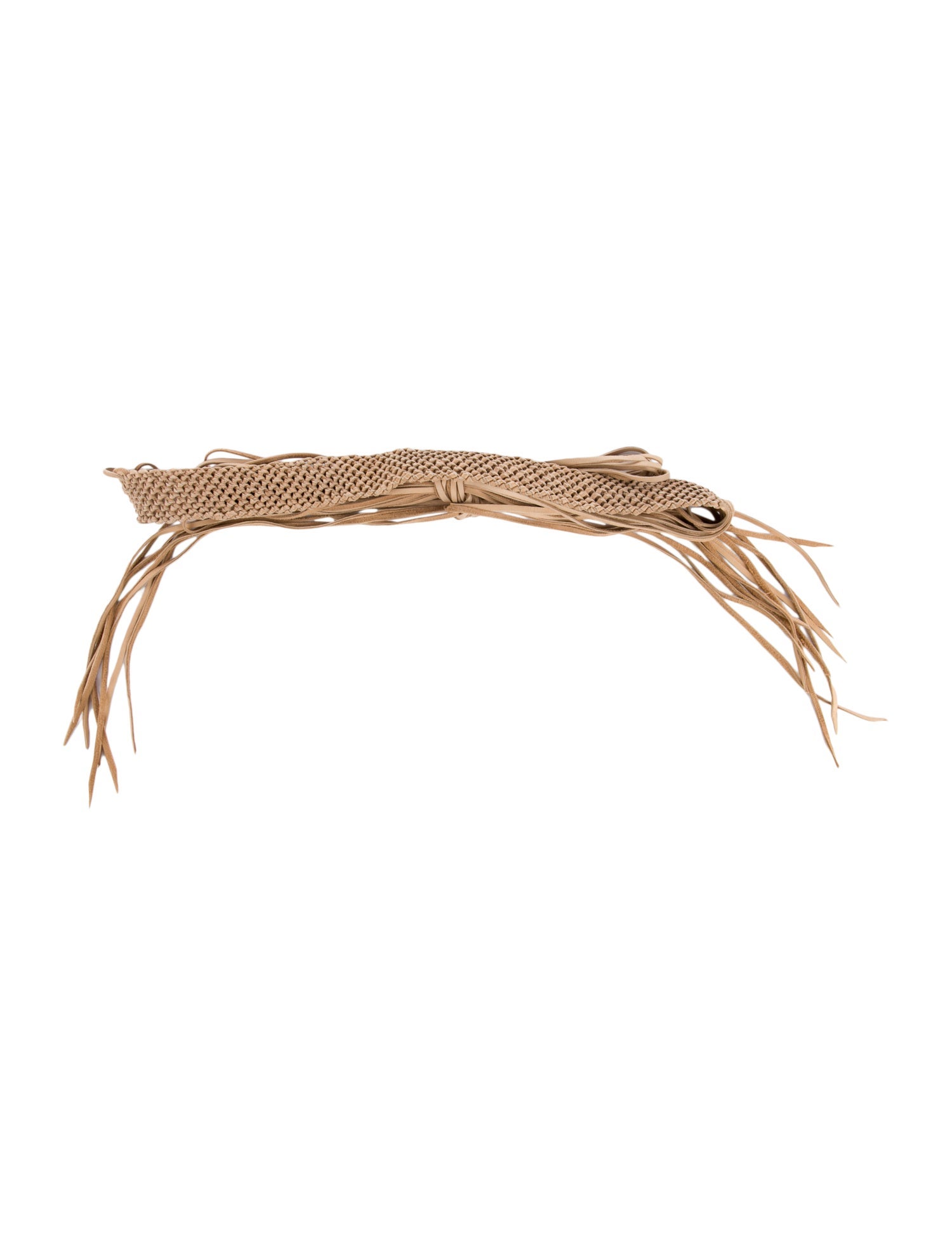 Isabel Marant Leather Braided Accents Belt