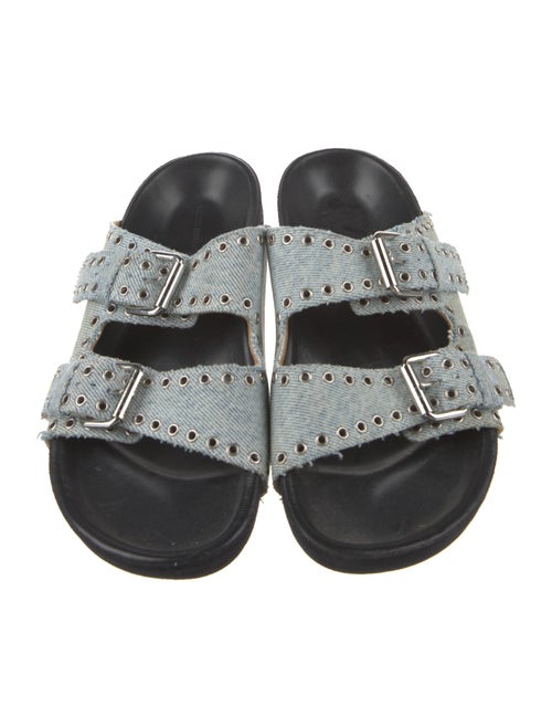 Isabel Marant Denim Slides
