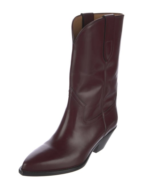 Isabel Marant Patent Leather Western Boots