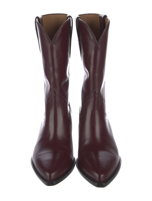 Isabel Marant Patent Leather Western Boots
