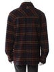 Isabel Marant Wool Plaid Print Trucker Jacket