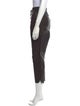 Isabel Marant Leather Straight Leg Pants