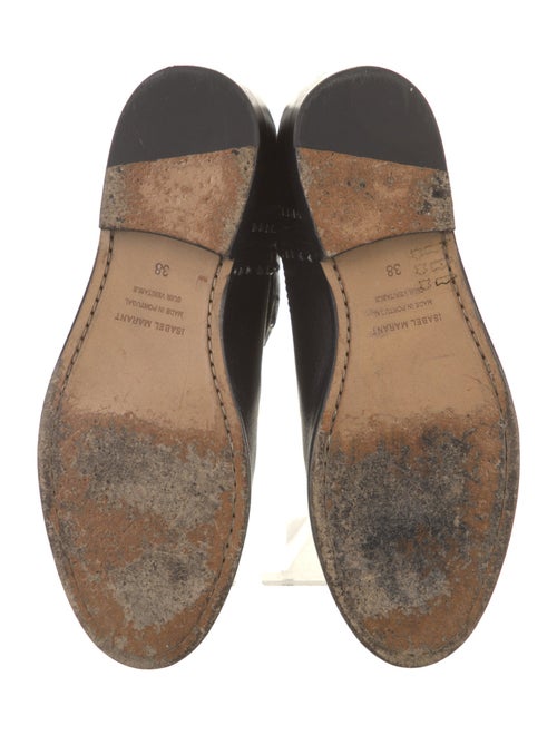 Isabel Marant Leather Studded Accents Moto Boots