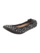 Isabel Marant Leather Printed Ballet Flats