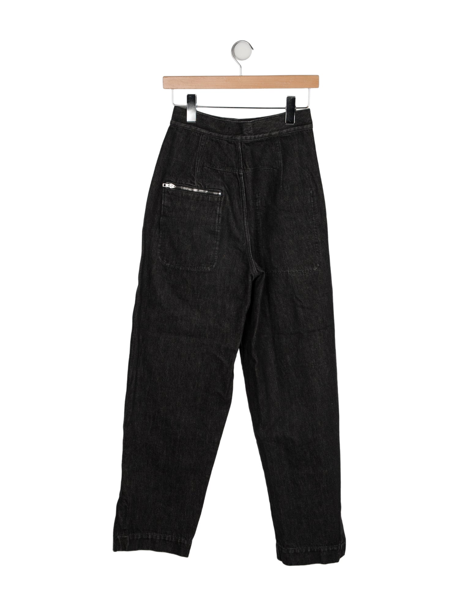 Isabel Marant High-Rise Straight Leg Jeans