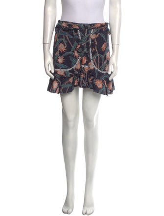 Isabel Marant Printed Mini Skirt