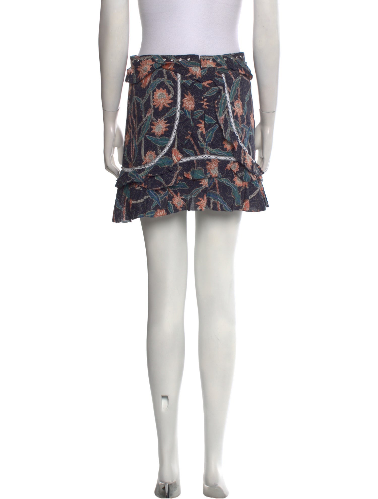 Isabel Marant Printed Mini Skirt