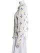 Isabel Marant Floral Print Long Sleeve Button-Up Top