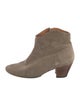 Isabel Marant Suede Western Boots