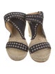 Isabel Marant Suede Whipstitch Trim Espadrilles