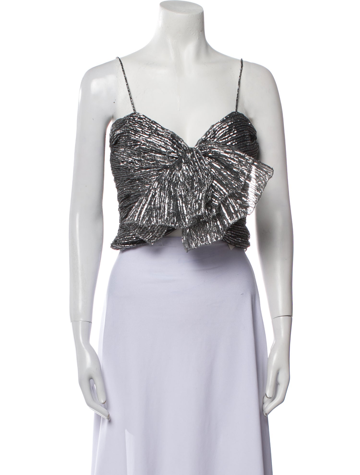 Isabel Marant Nylon Printed Crop Top