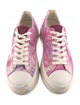 Isabel Marant Canvas Leather Trim Embellishment Sneakers