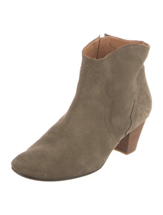 Isabel Marant Suede Western Boots