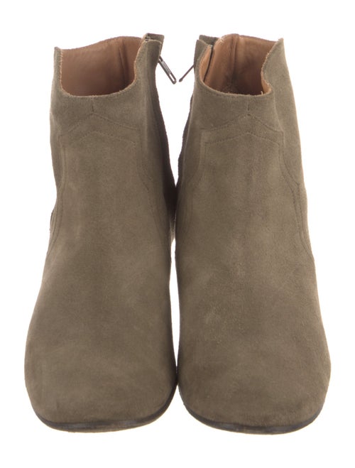 Isabel Marant Suede Western Boots