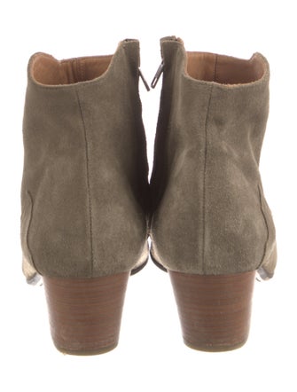 Isabel Marant Suede Western Boots