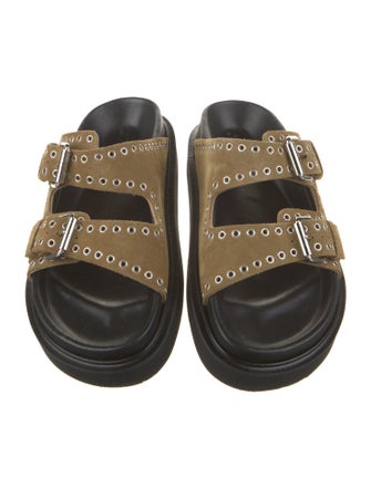 Isabel Marant Suede Slides