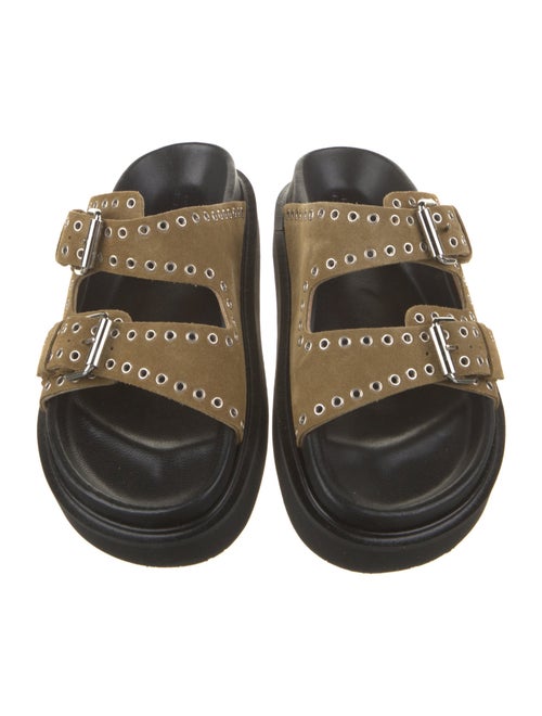 Isabel Marant Suede Slides