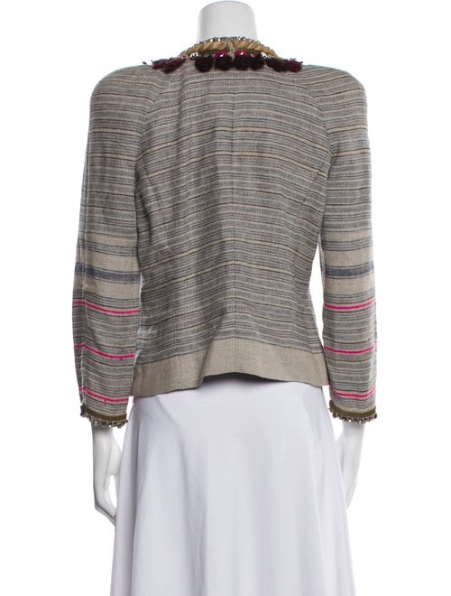 Isabel Marant Linen Tweed Pattern Jacket